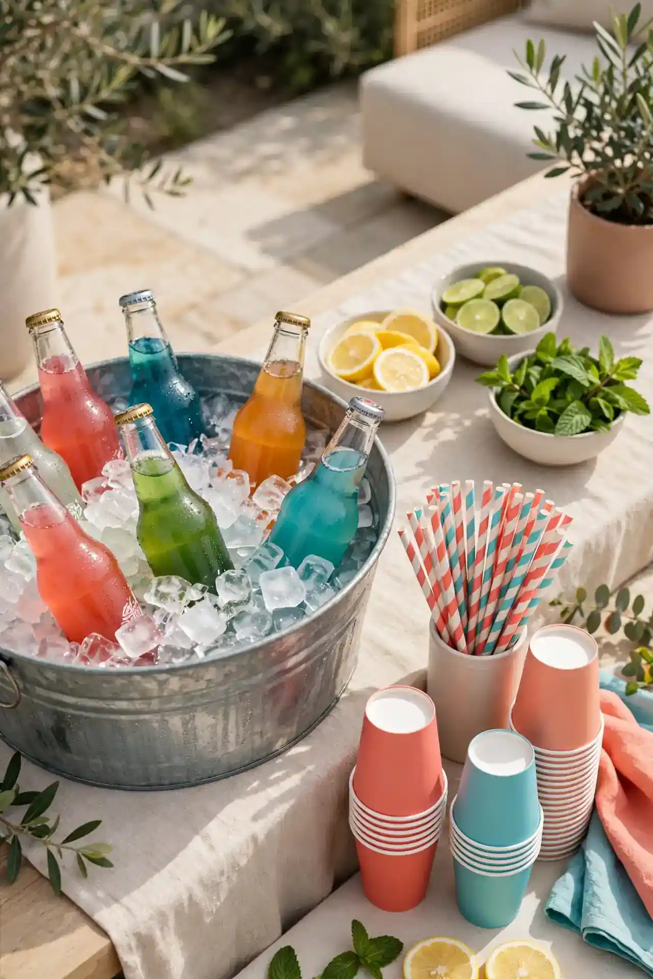 Soda Bar Display