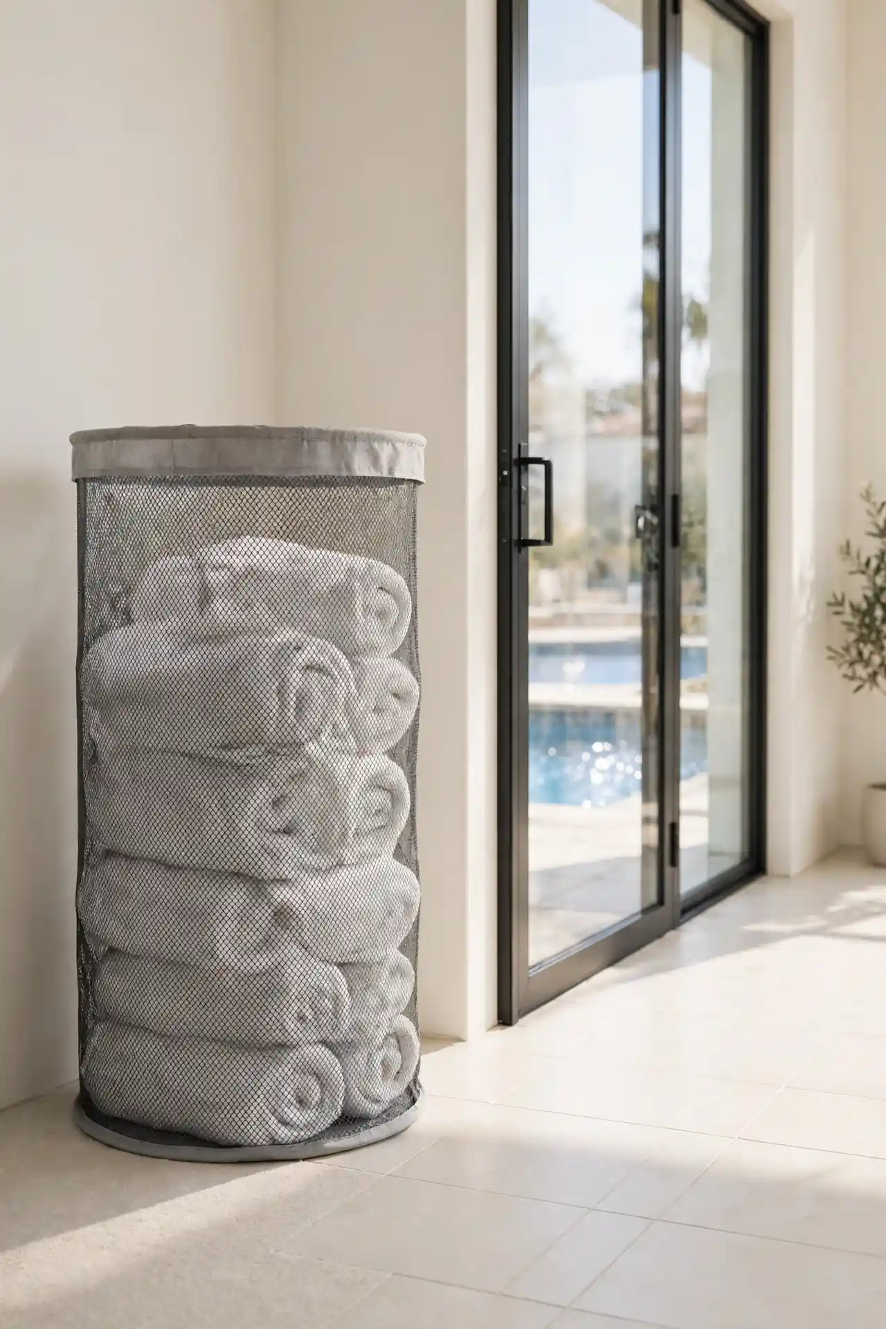 Towel Valet Rack