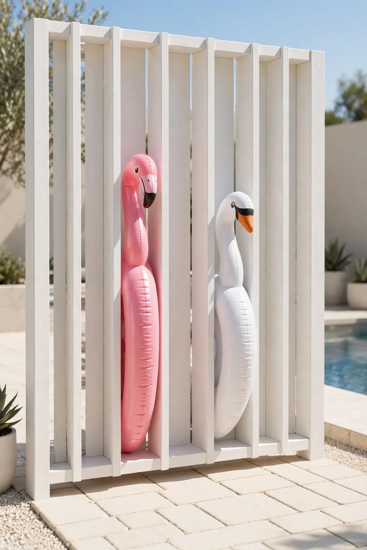 Clothesline Drying Rack