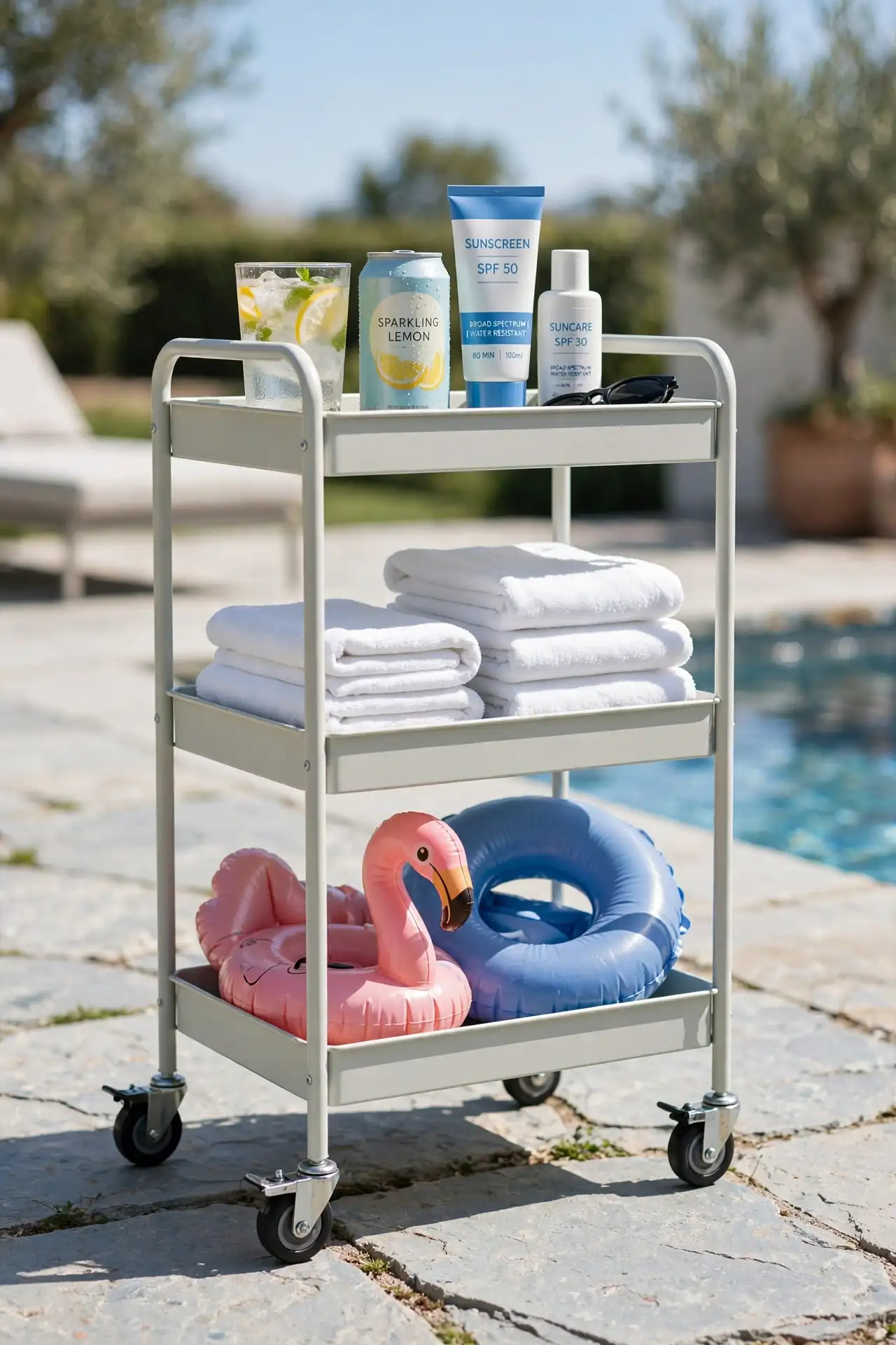 Poolside Cabinet Nook