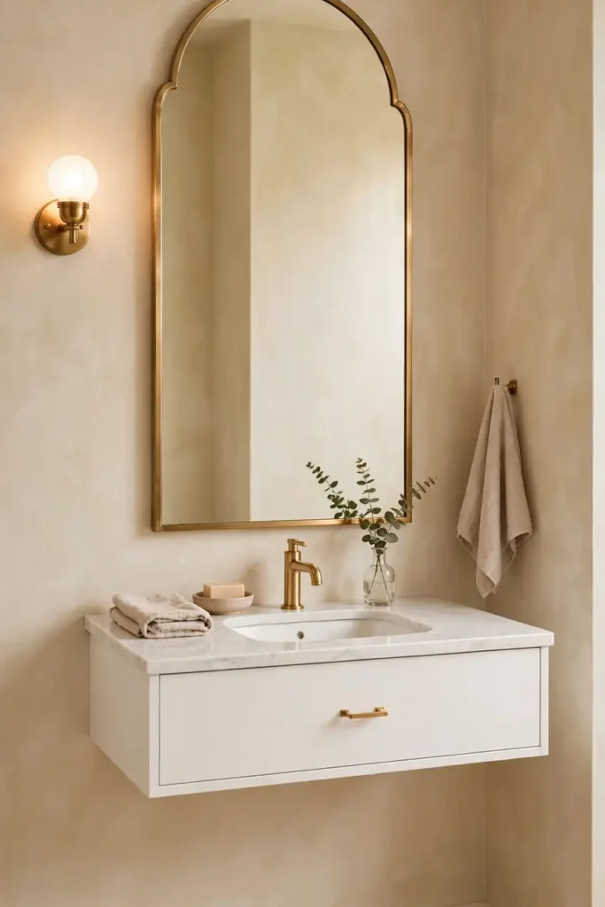 Arched Mirror Elegance