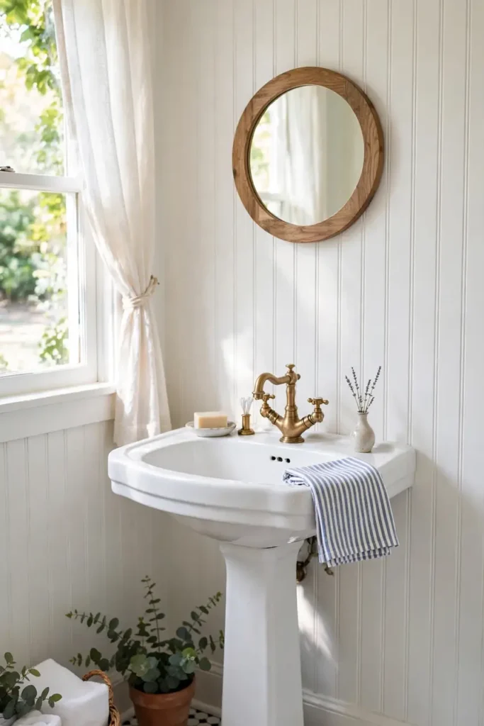 Beadboard Backdrop