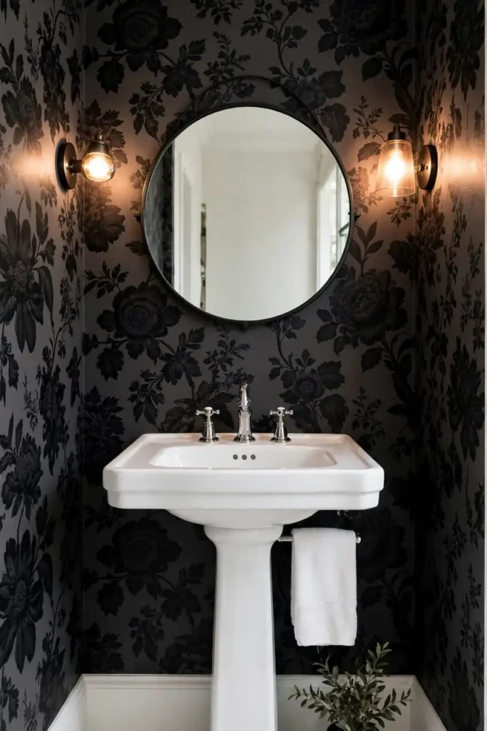 Bold Black Wallpaper