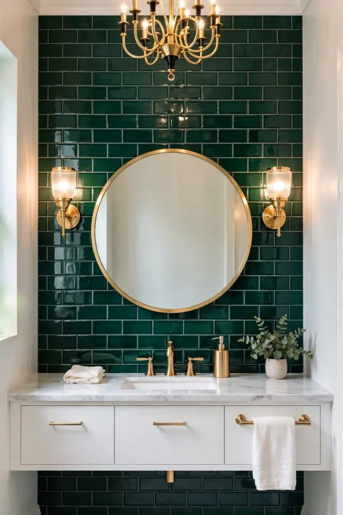 Emerald Tile Accent