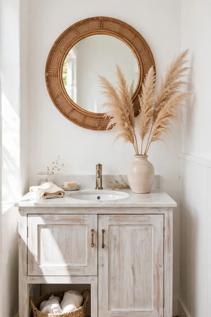 Rattan Mirror Charm