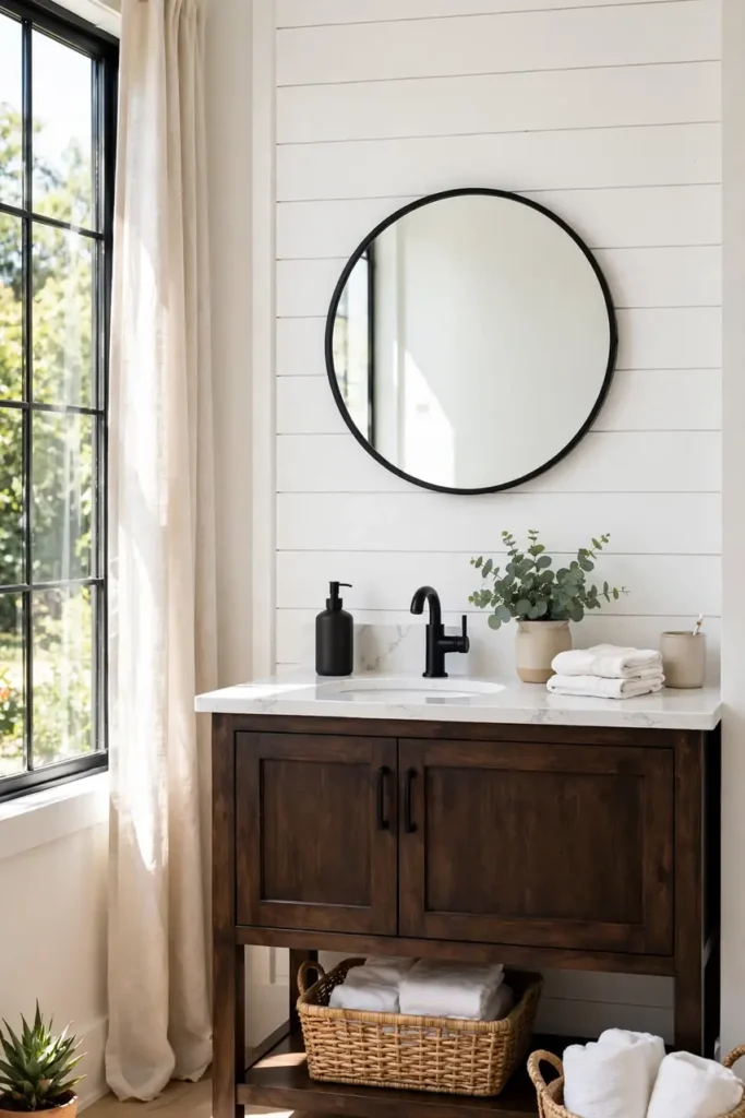 Shiplap Accent Wall