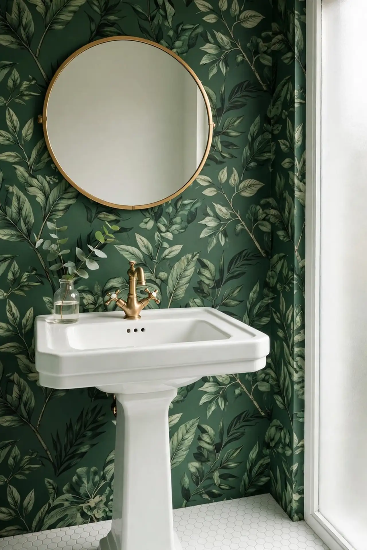 Bold Botanical Print Wall