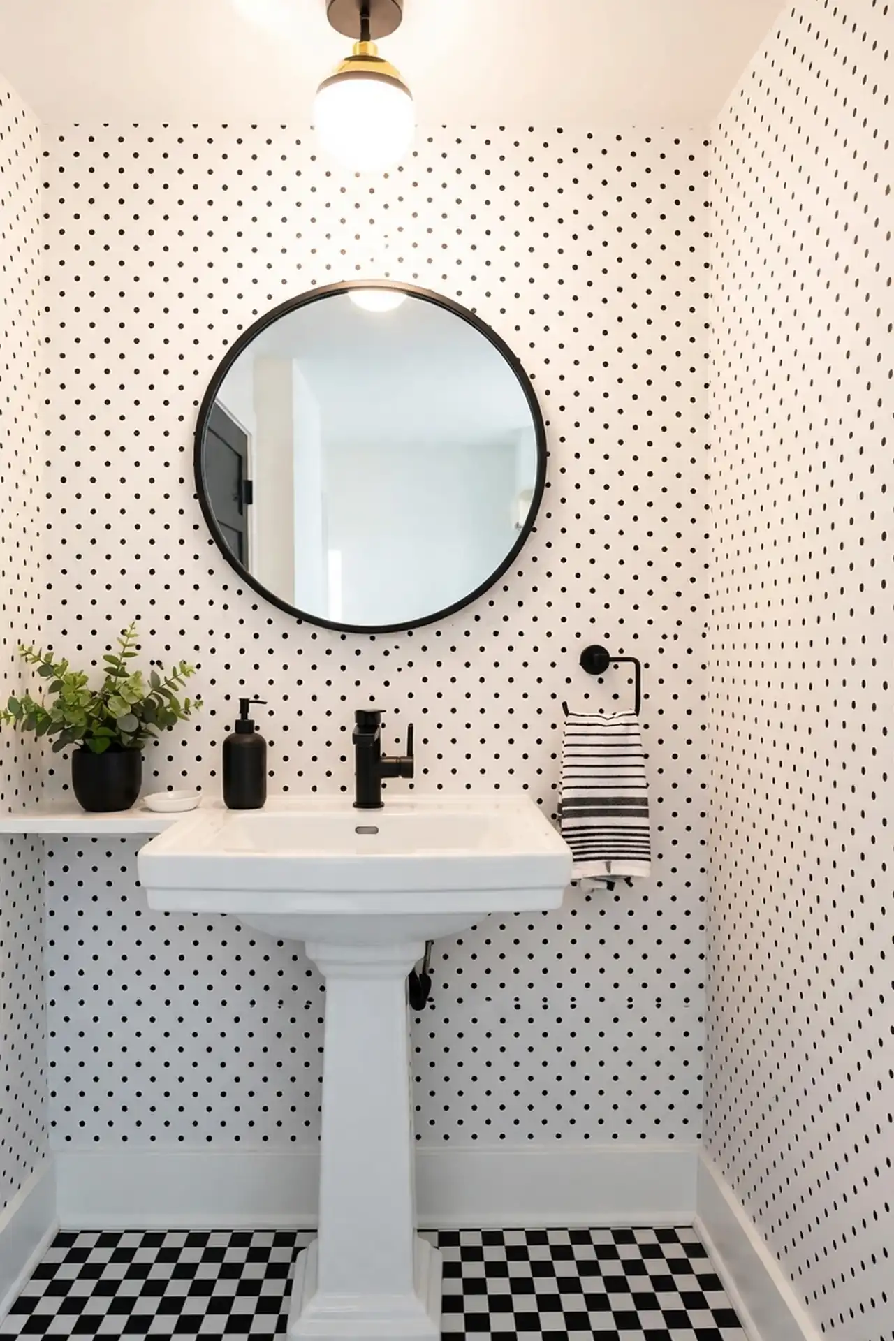 Playful Polka Dot Walls