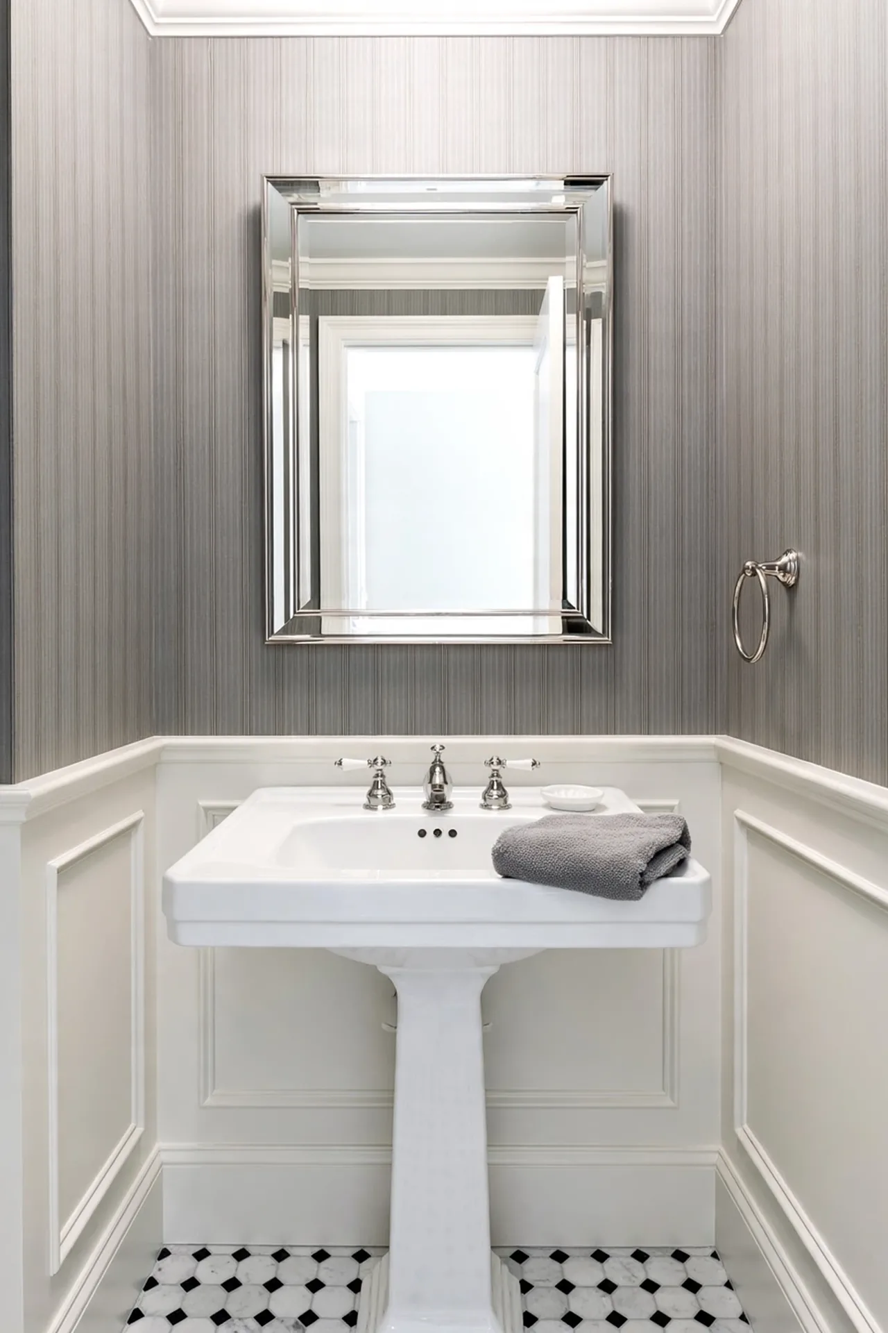 Timeless Pinstripe Walls