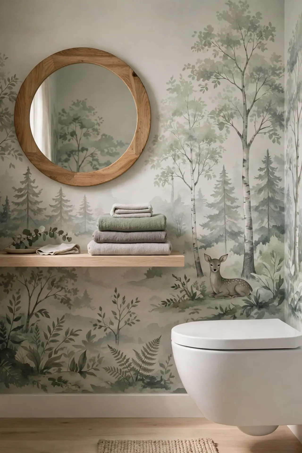 Whimsical Woodland Mural