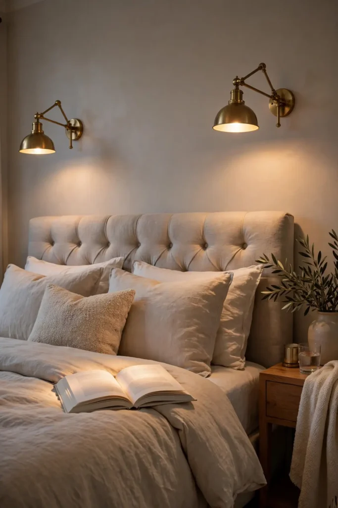 Brass Reading Sconces
