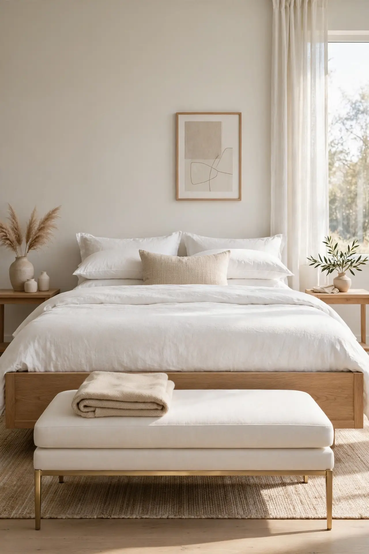 Bench at Bed End