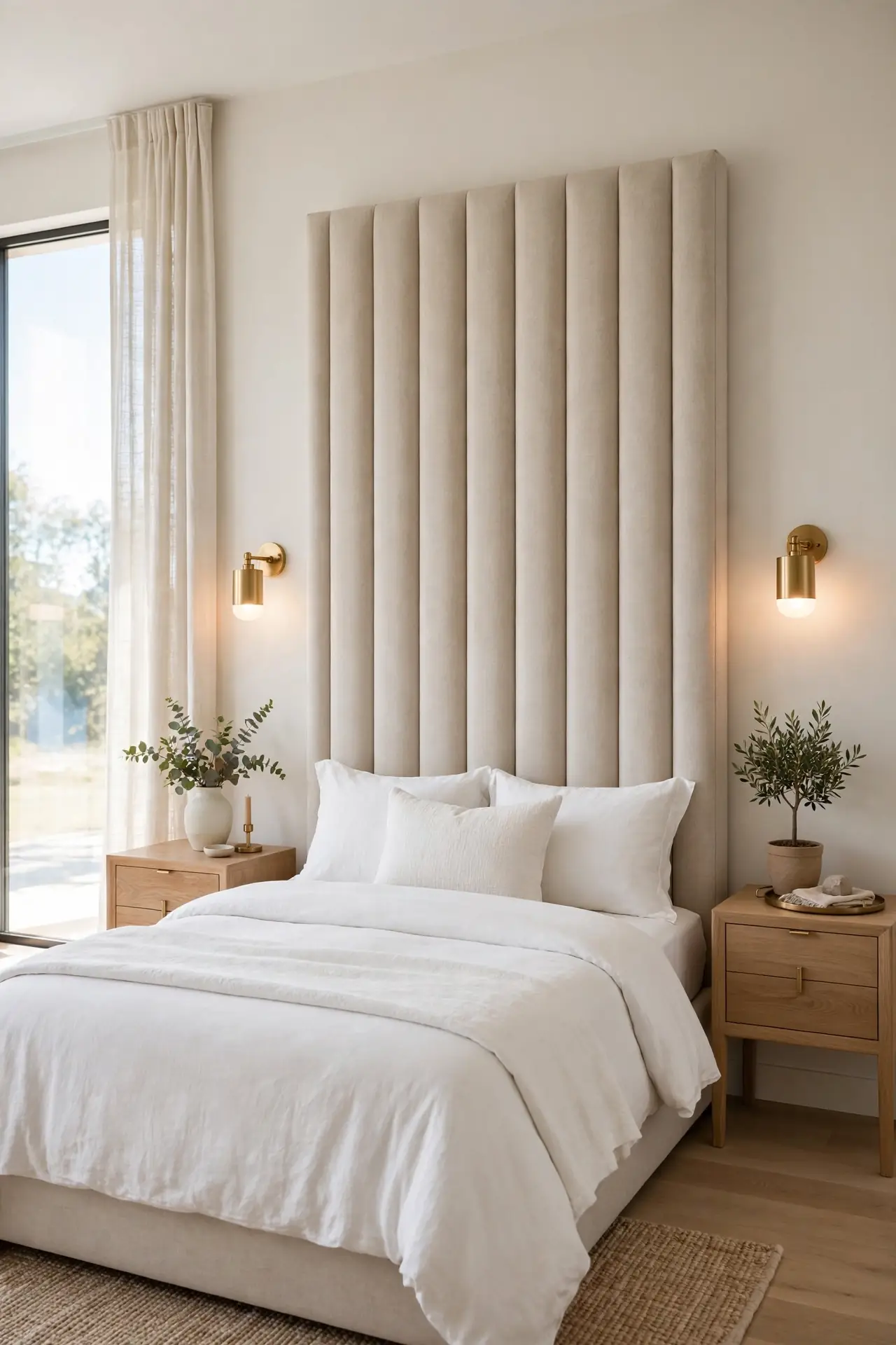 Statement Upholstered Headboard