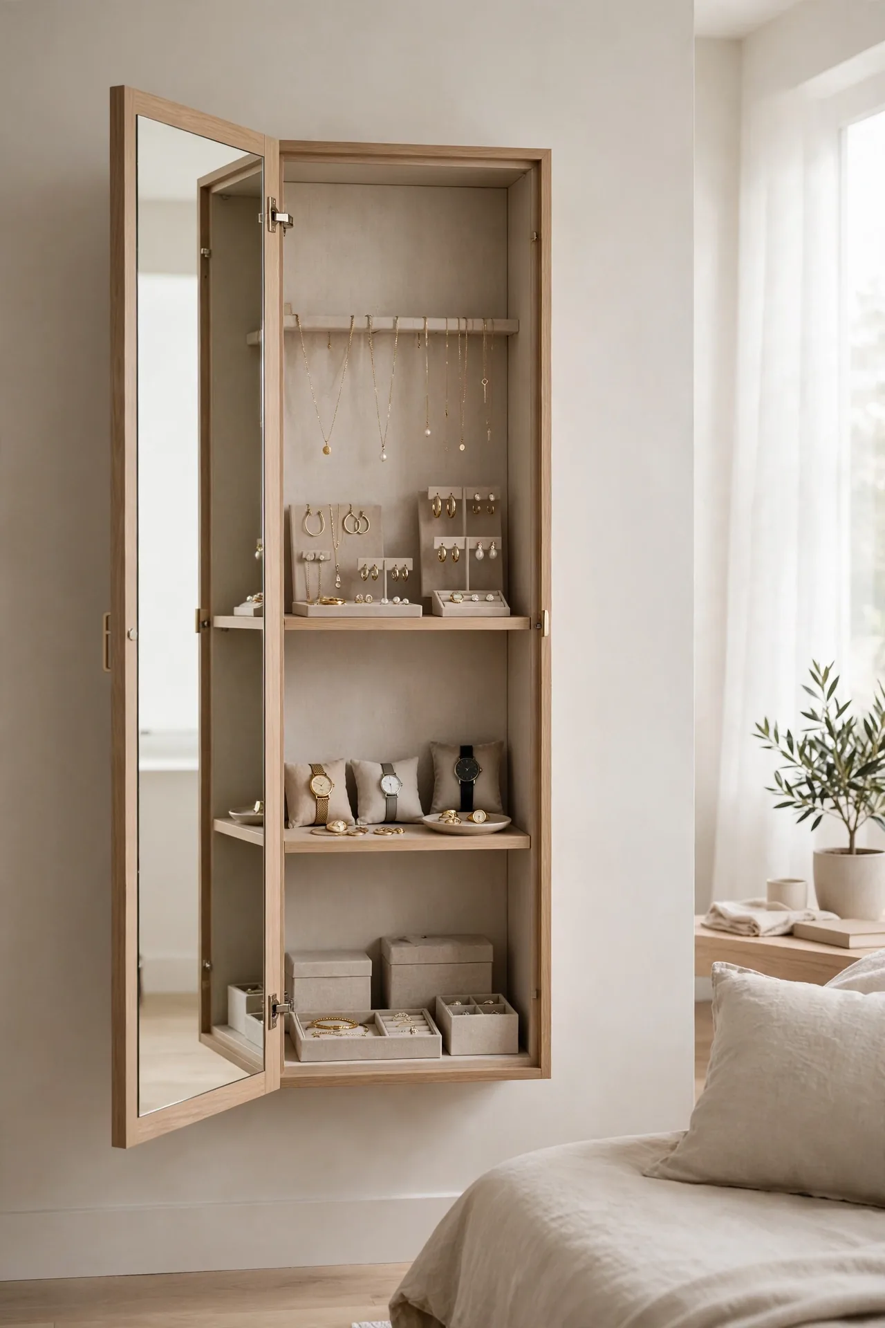 Mirror Cabinet Storage