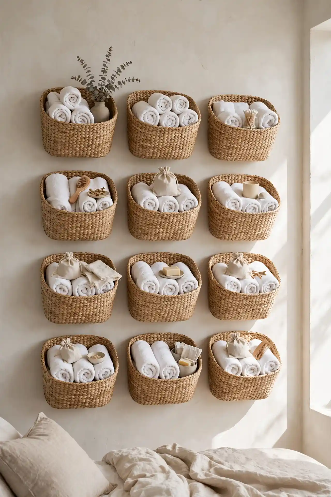 Woven Basket Wall