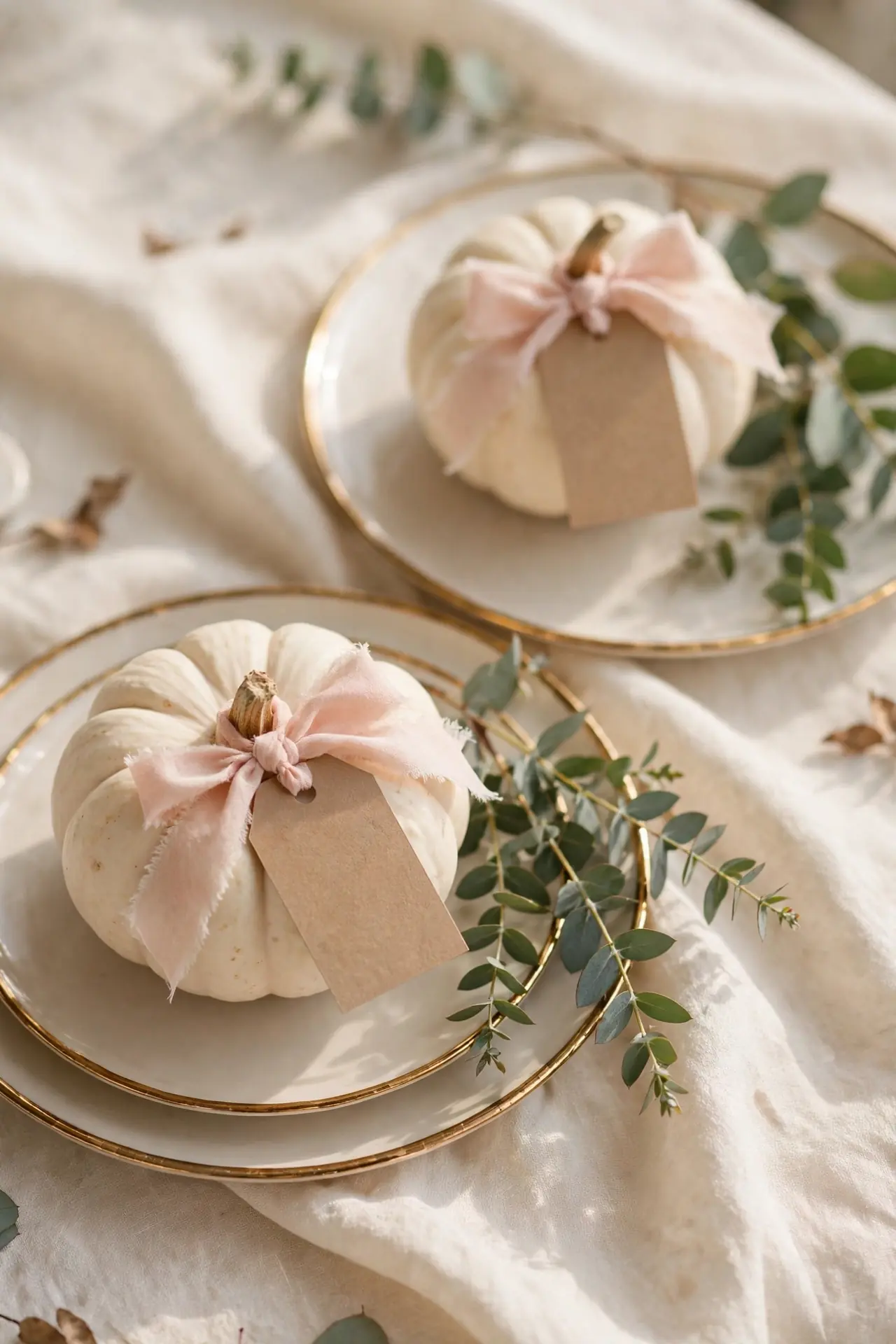 Pumpkin Place Cards