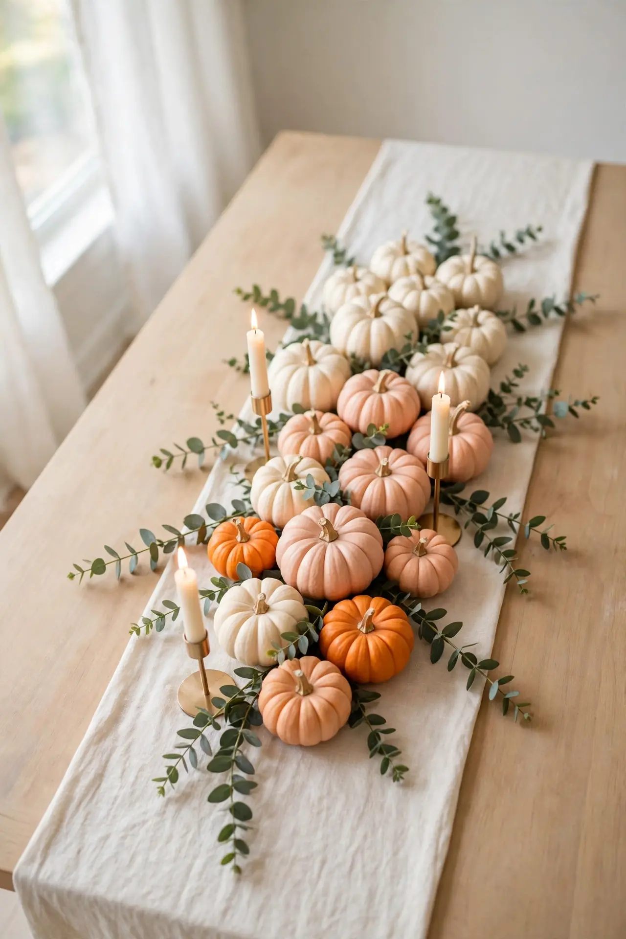 Tiny Pumpkin Centerpieces