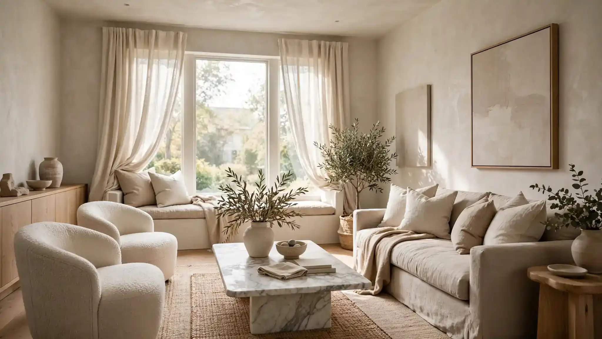 quiet luxury living room decor
