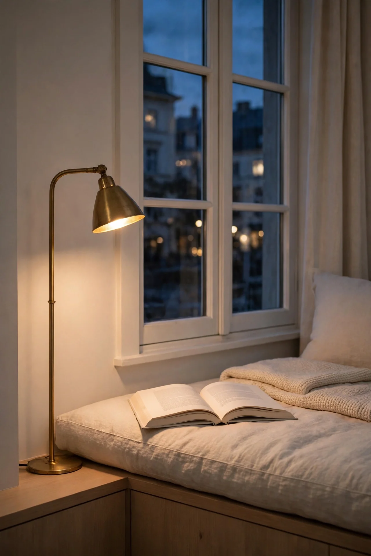Brass Reading Lamp