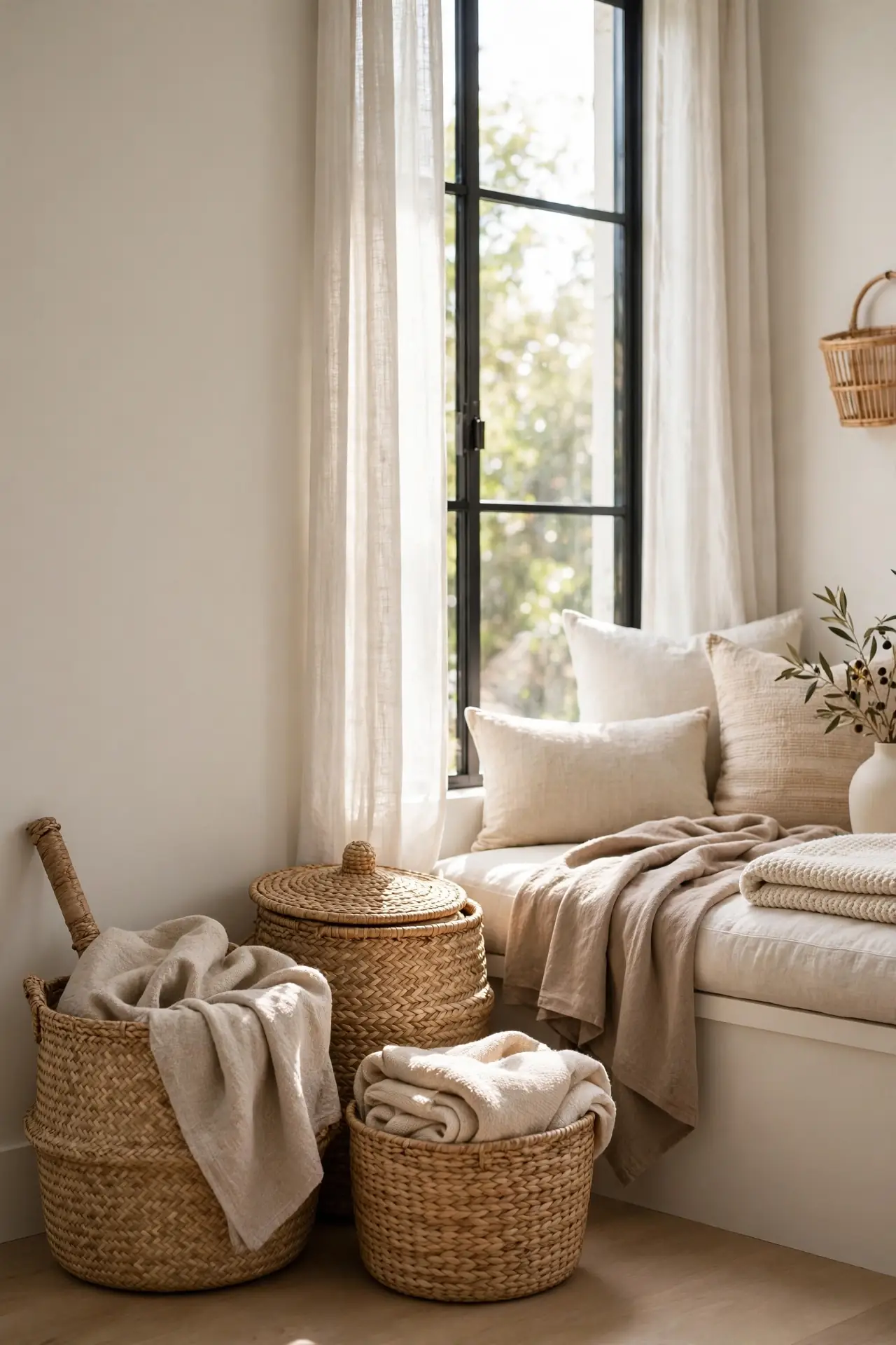 Woven Basket Storage