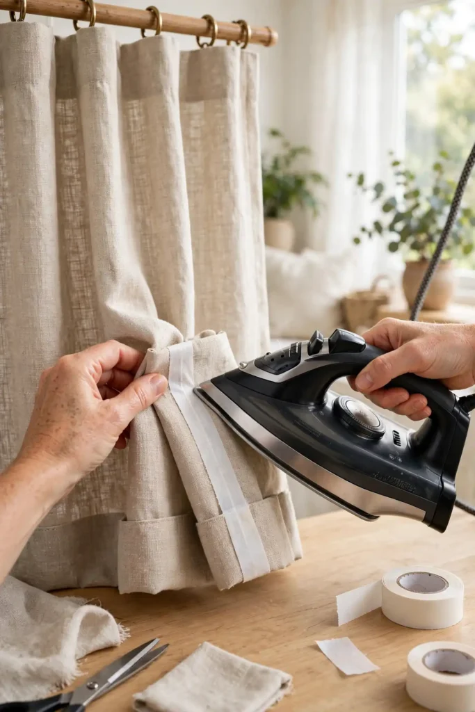 No Sew Hem Trick