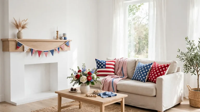 red white and blue decor ideas
