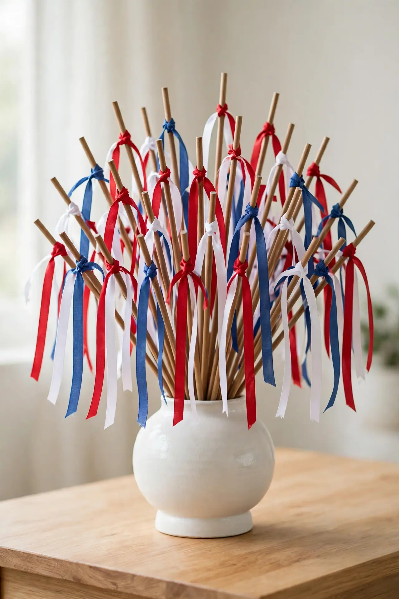 Ribbon Wand Centerpiece