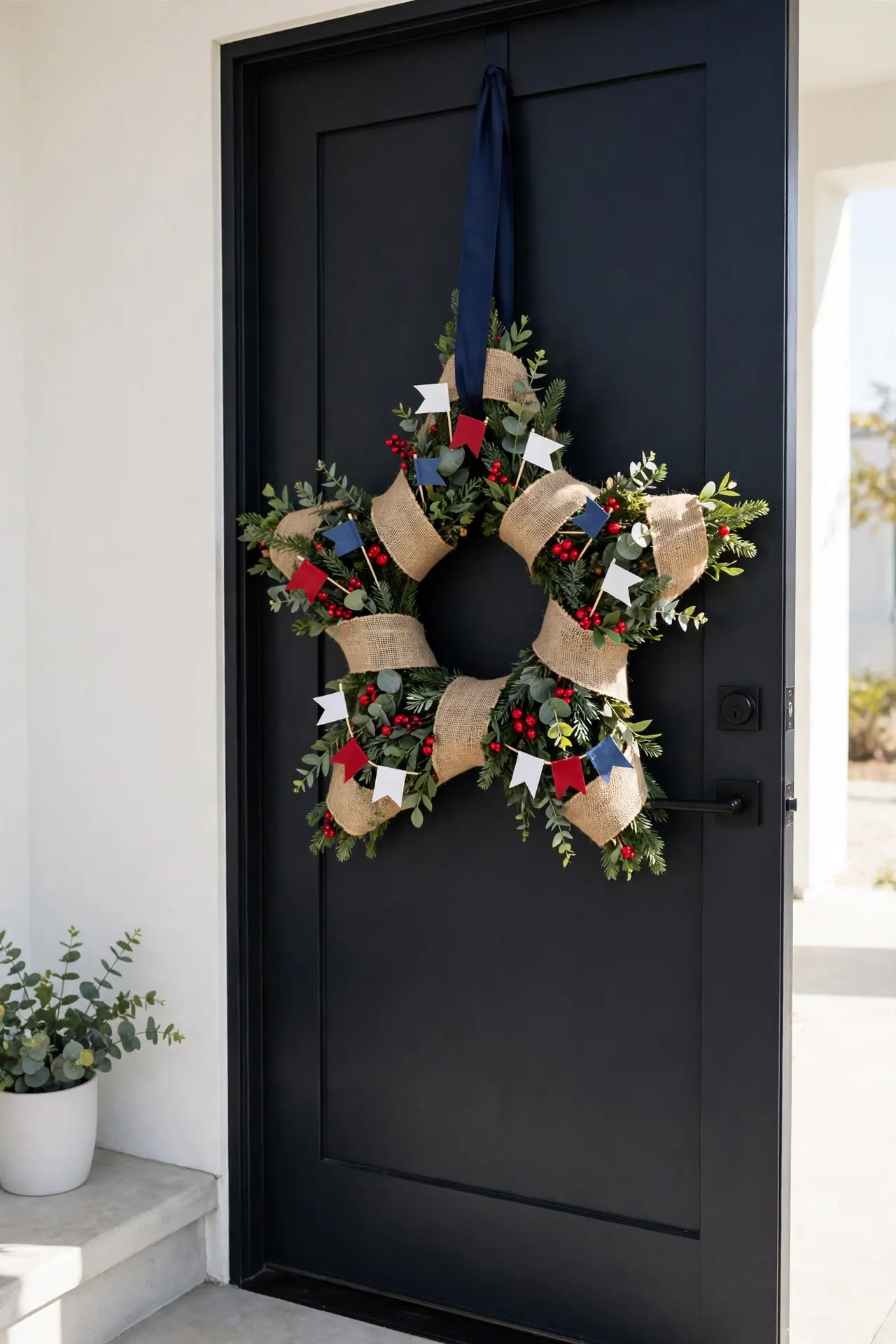 Star Shaped Wreath