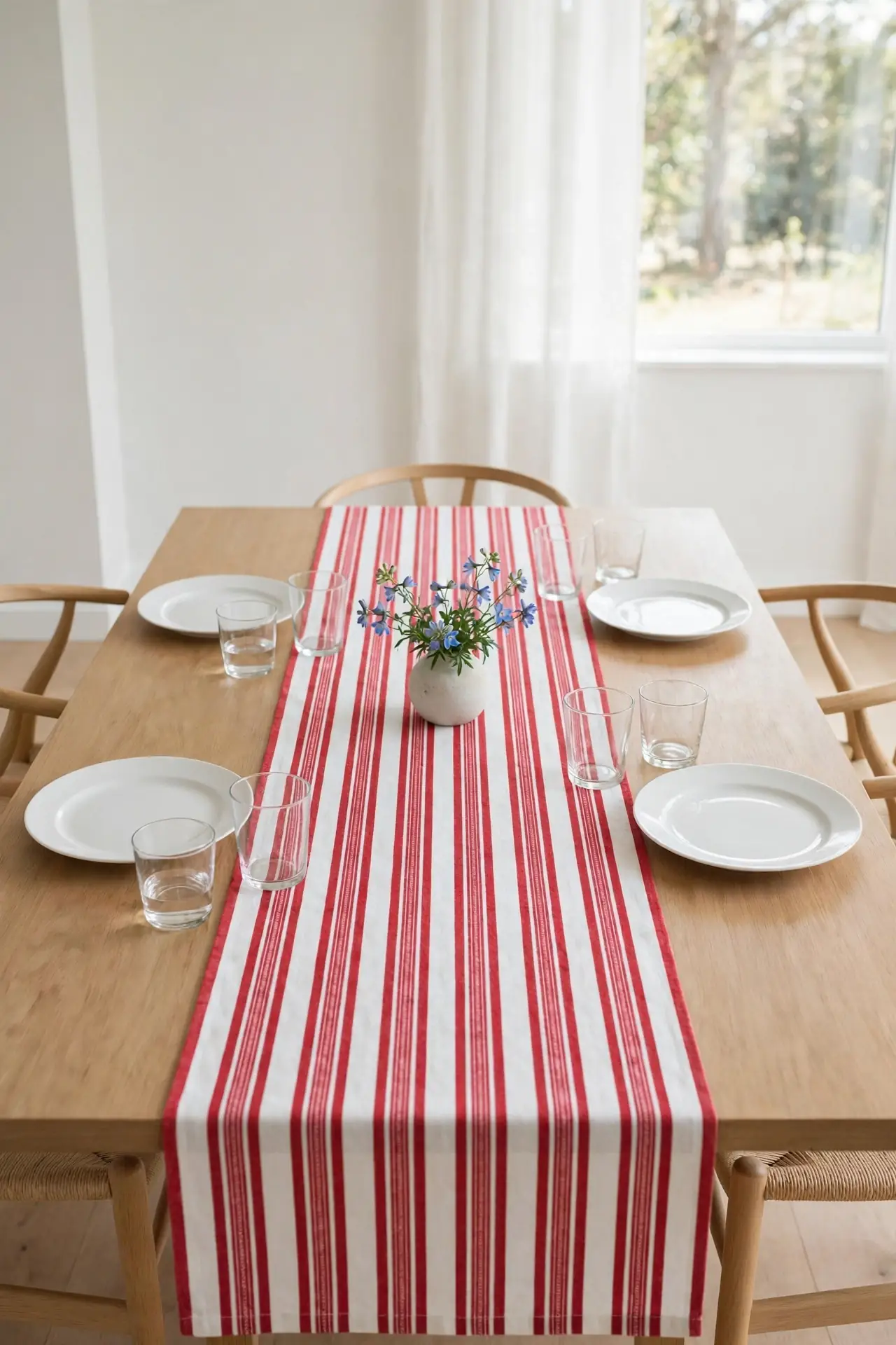 Striped Table Runner