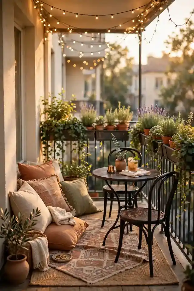 Charming renter friendly balcony makeover ideas
