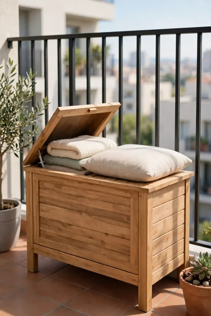 Compact Storage Bench