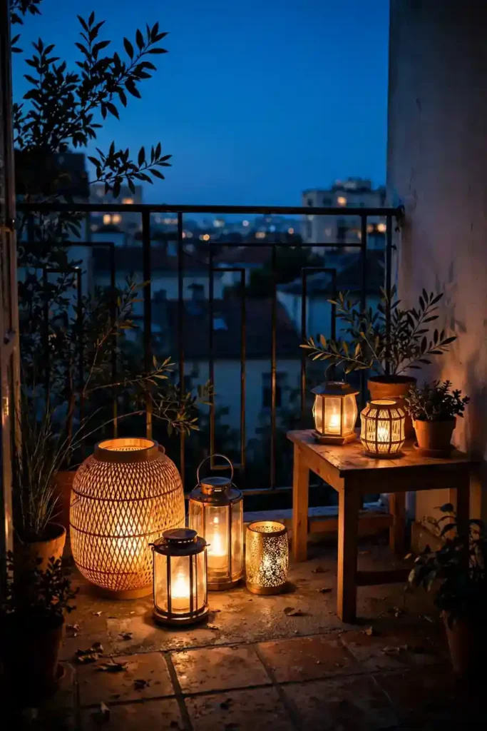 Solar Lantern Cluster