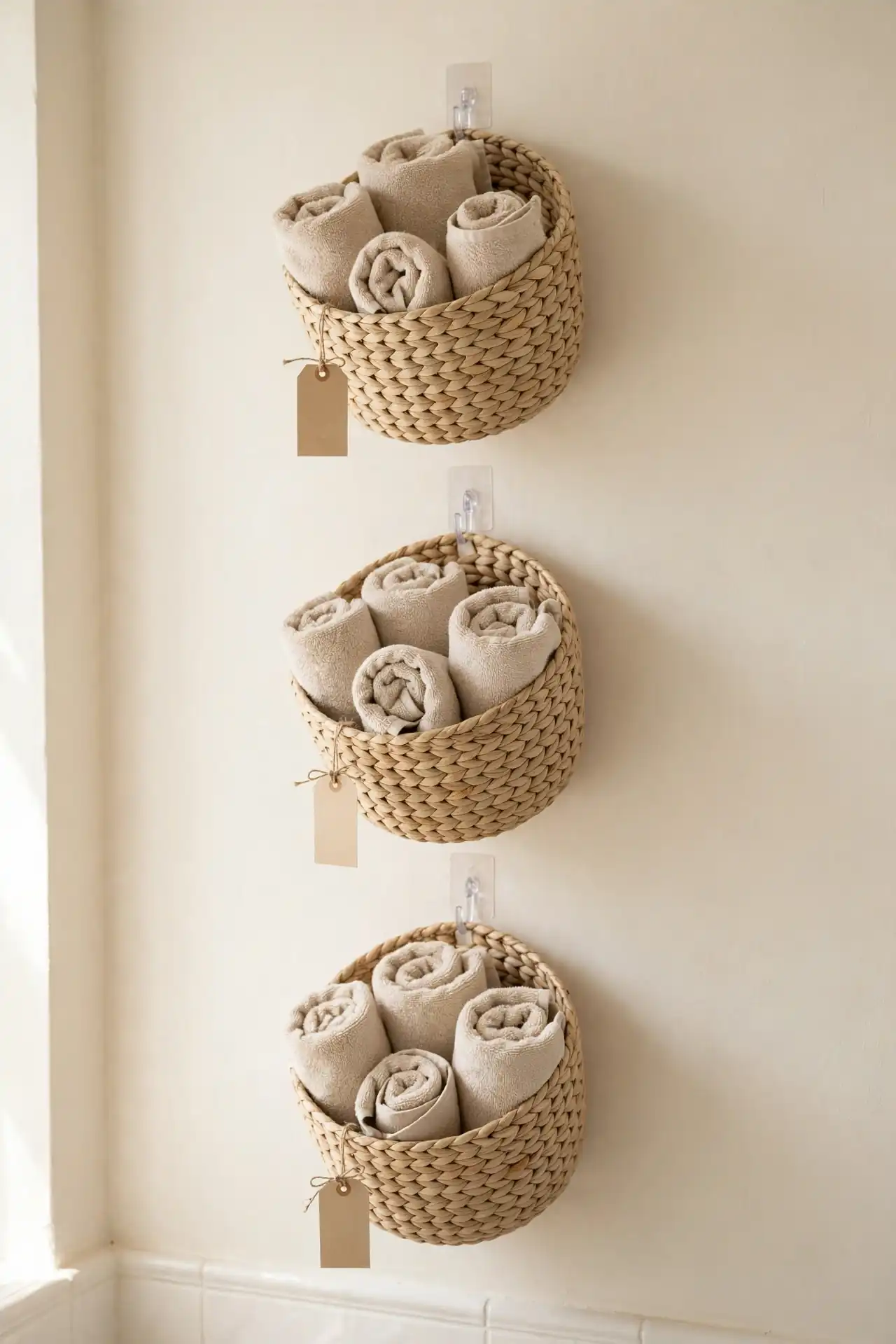 Tension Rod Shelves