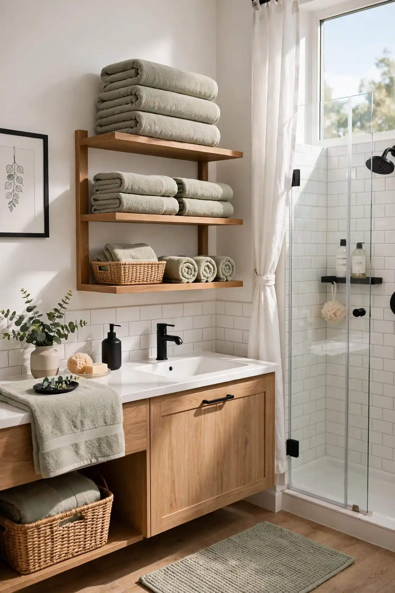 Coordinated Towels
