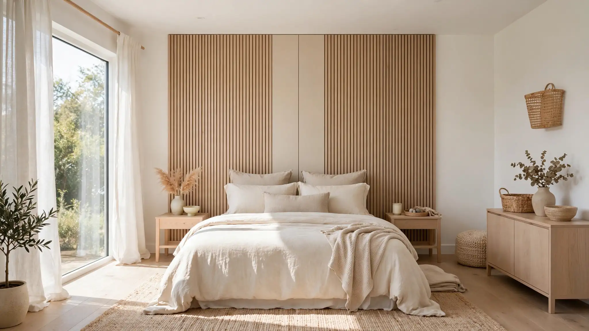 renter friendly bedroom accent wall ideas