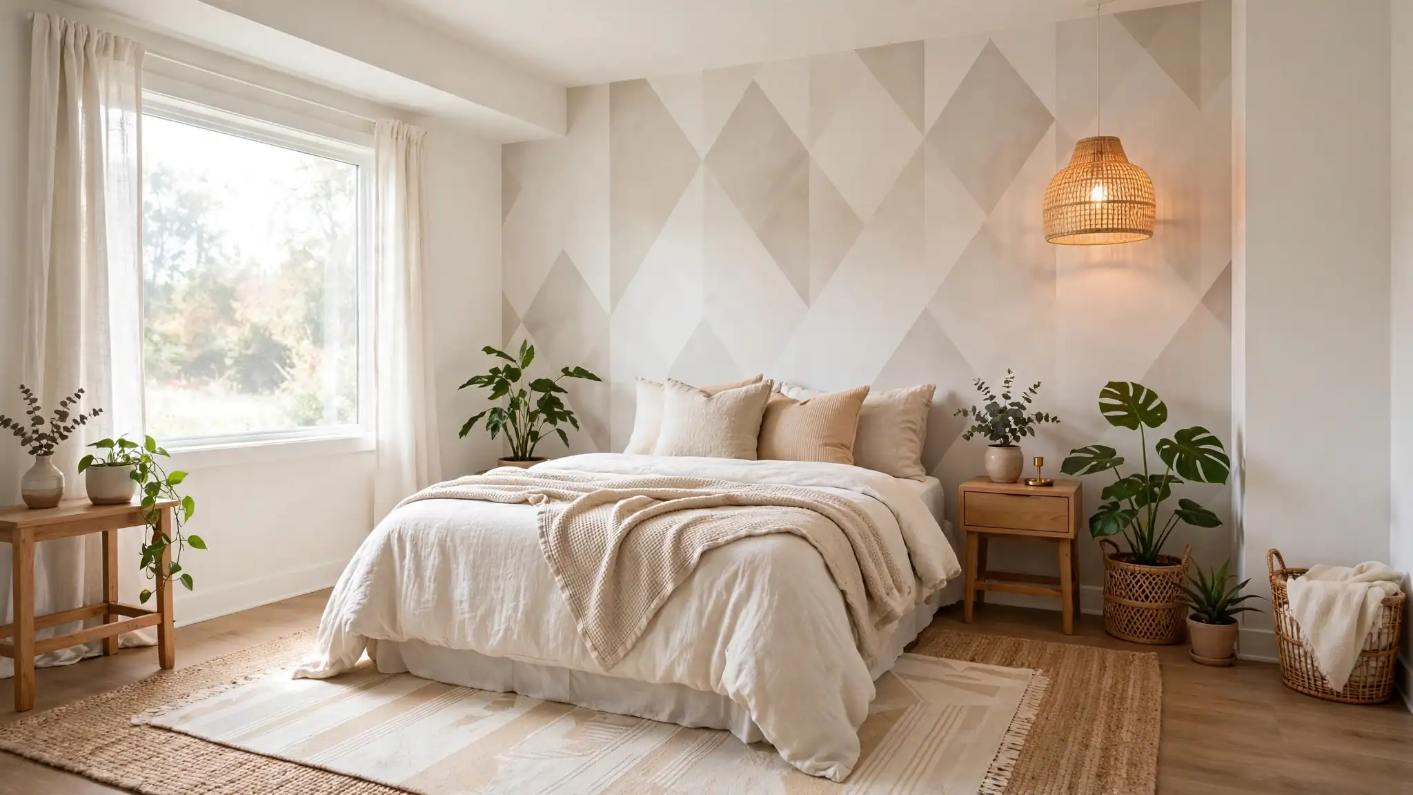 renter friendly bedroom decor