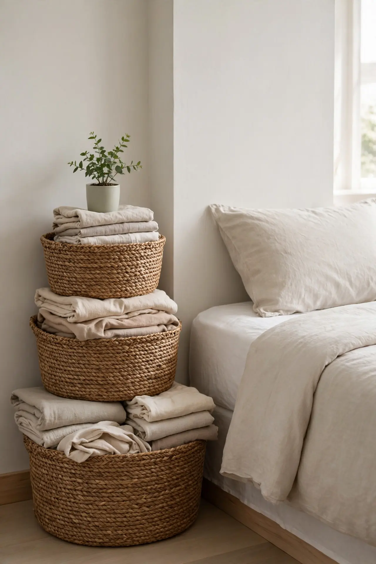 Woven Basket Storage