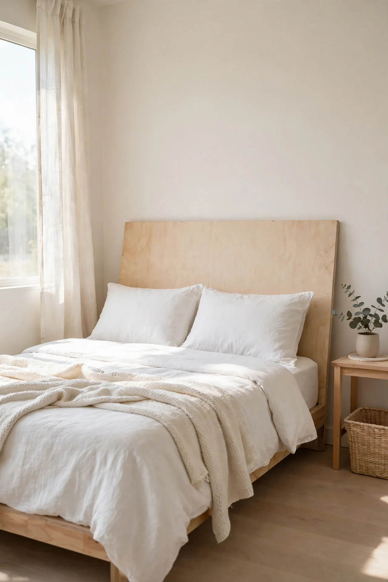 Freestanding Headboard Hack