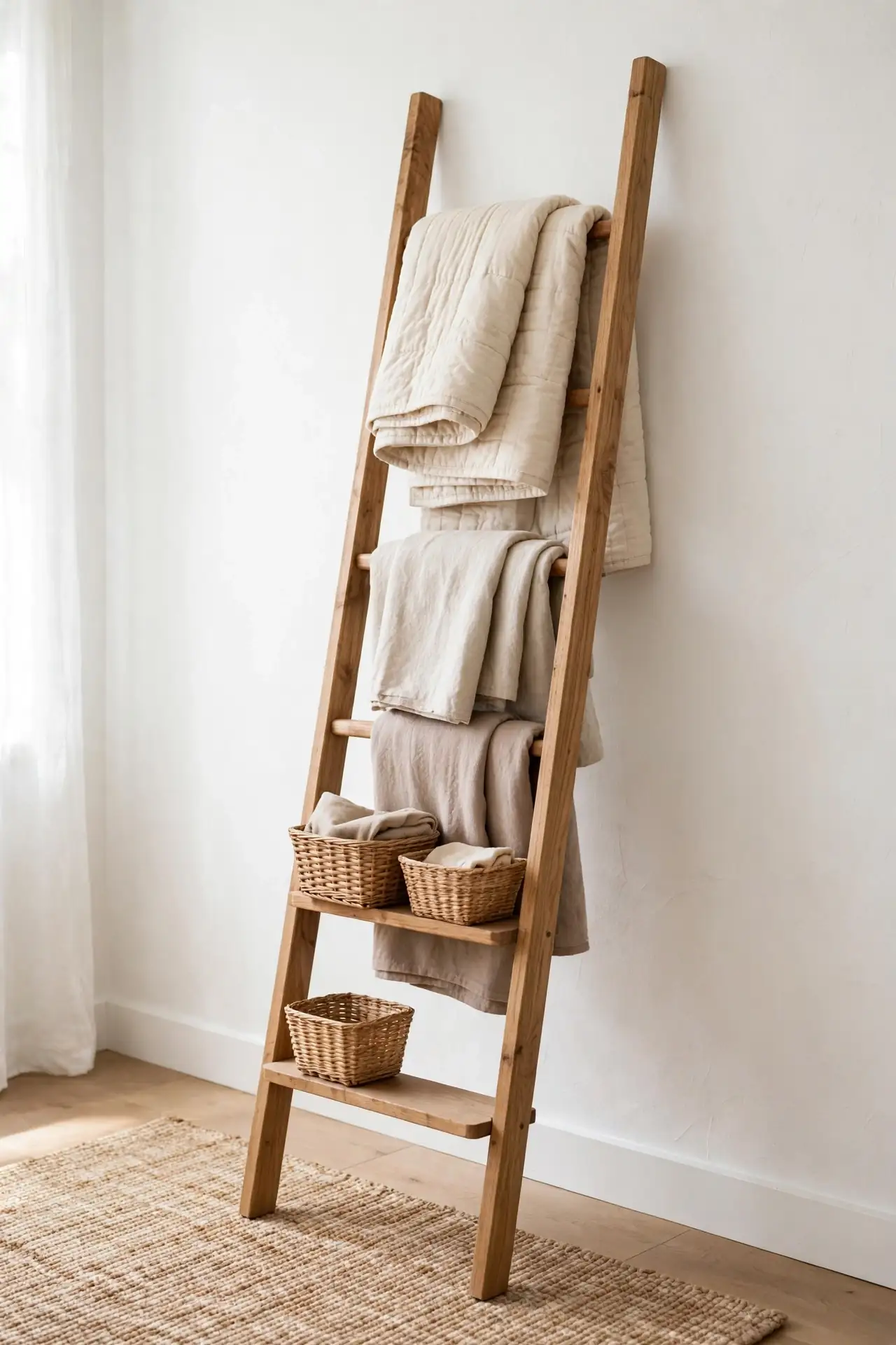 Ladder Blanket Displays