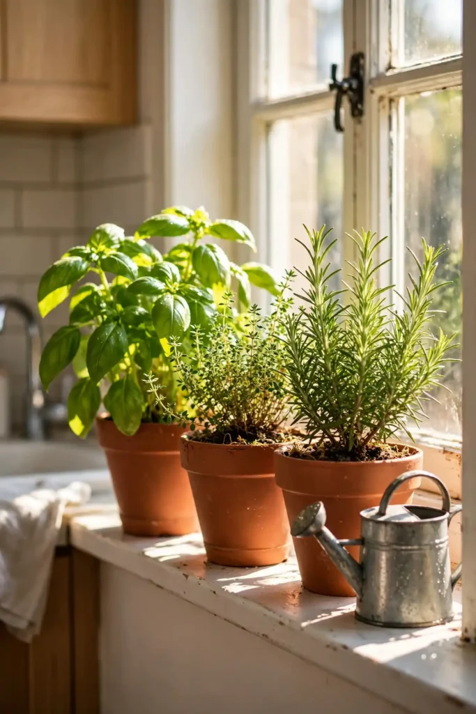 Fresh Herb Pots