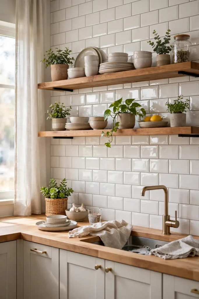 Peel Stick Backsplash