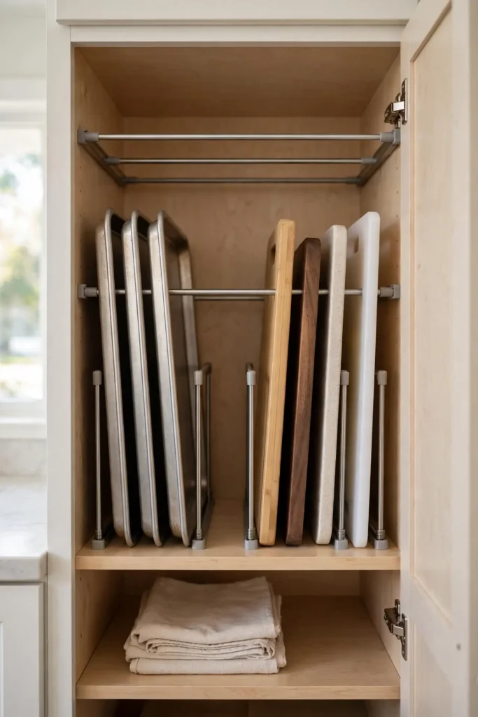 Tension Rod Storage