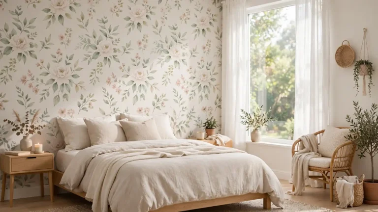renter friendly wallpaper ideas for bedroom