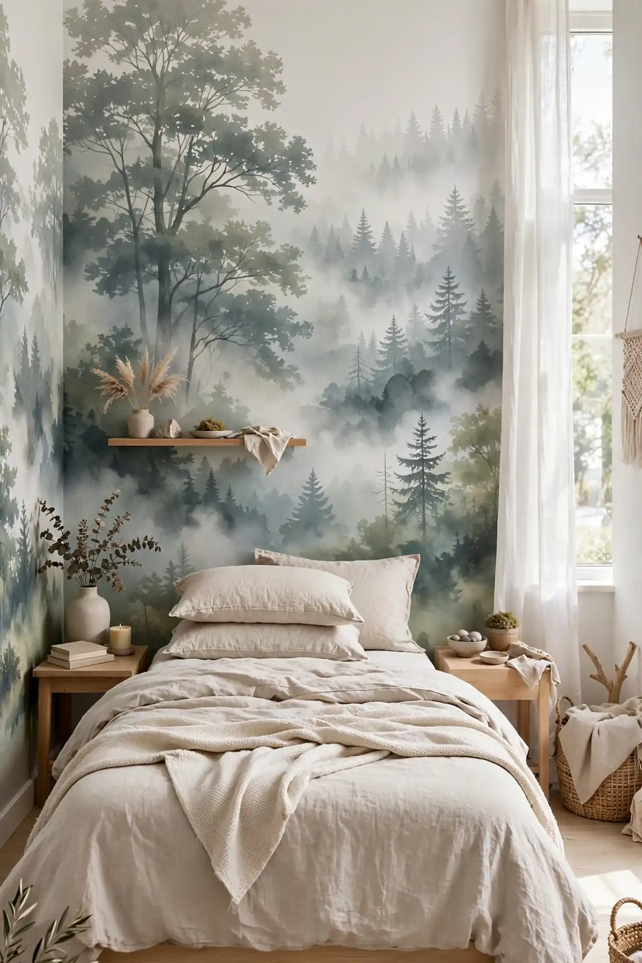 Forest Mural Scene