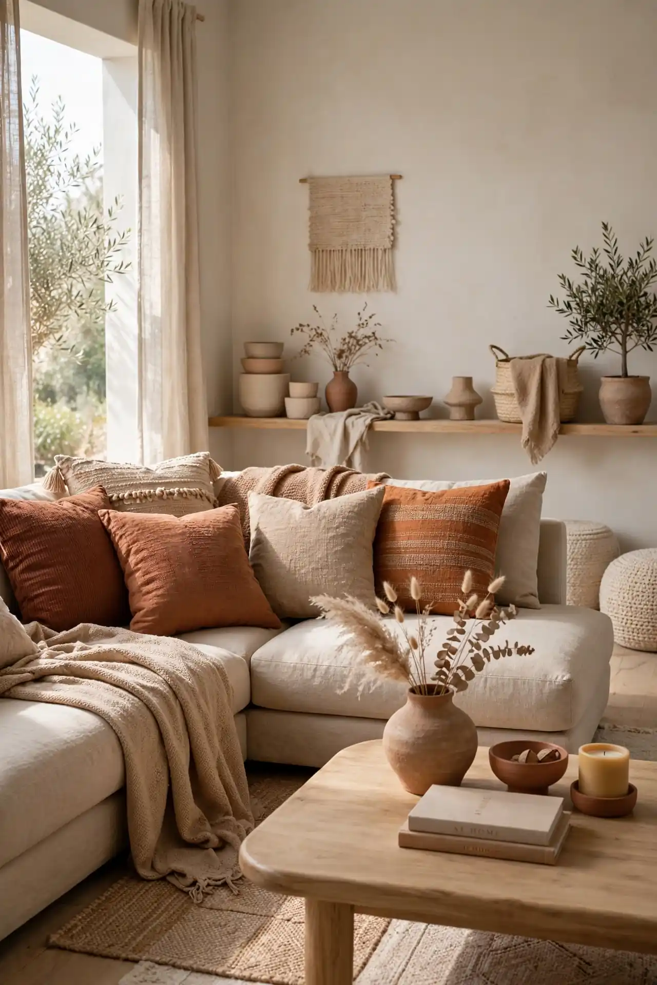 Earthy Textile Layers