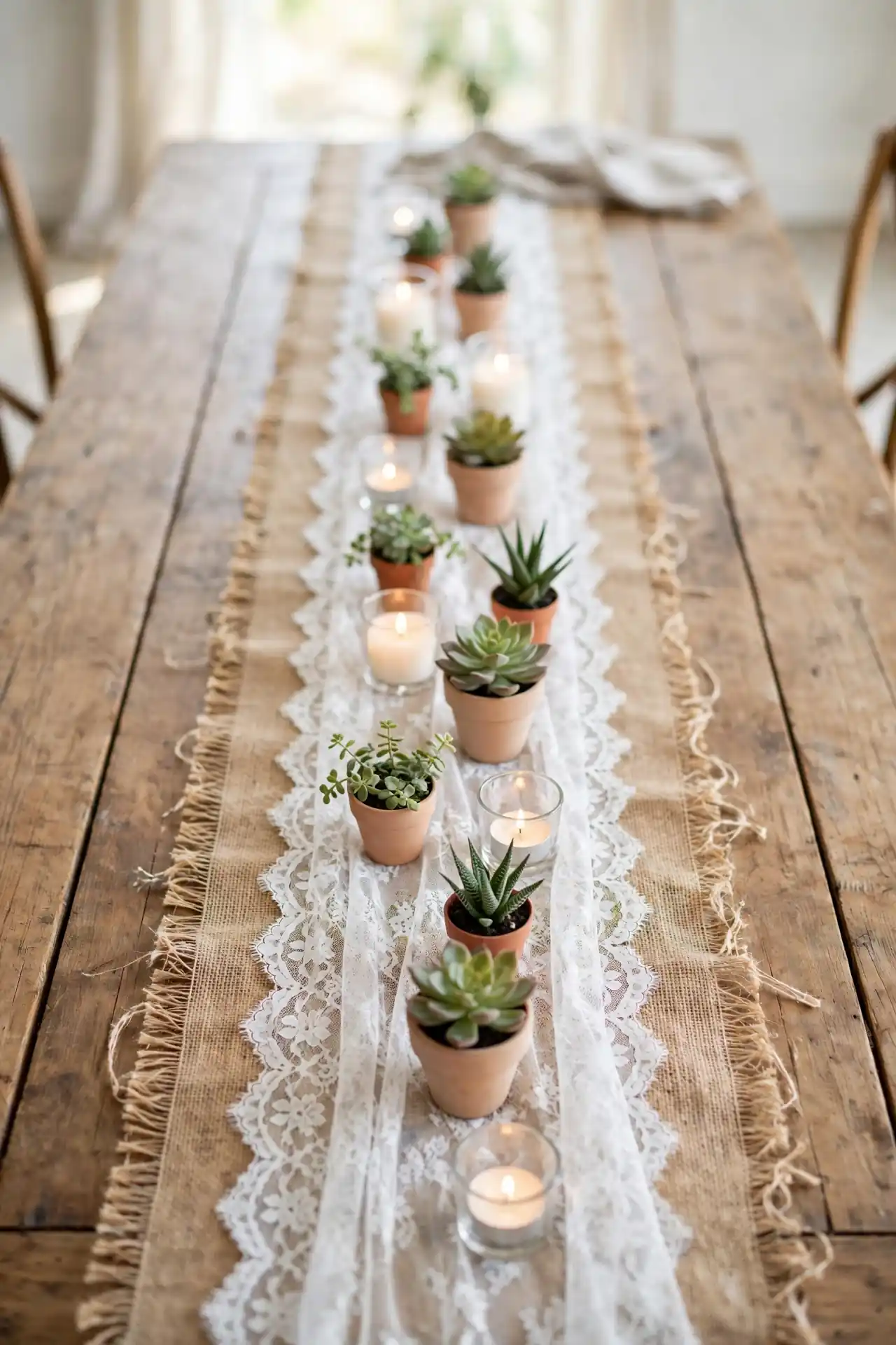 Burlap Table Runners
