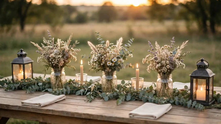 22 Rustic Wedding Centerpiece Ideas for Timeless Romance