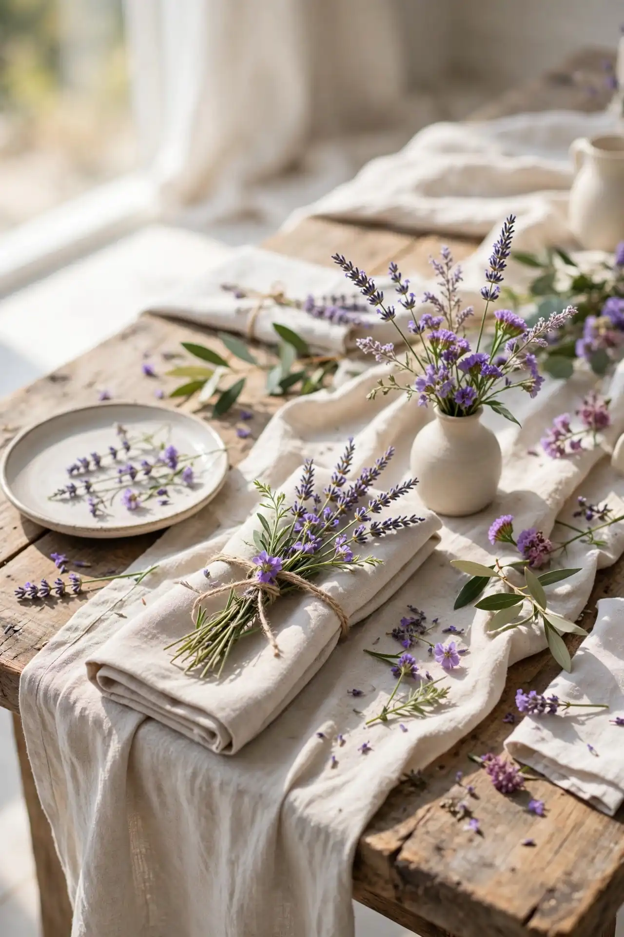 Hessian Napkin Wraps