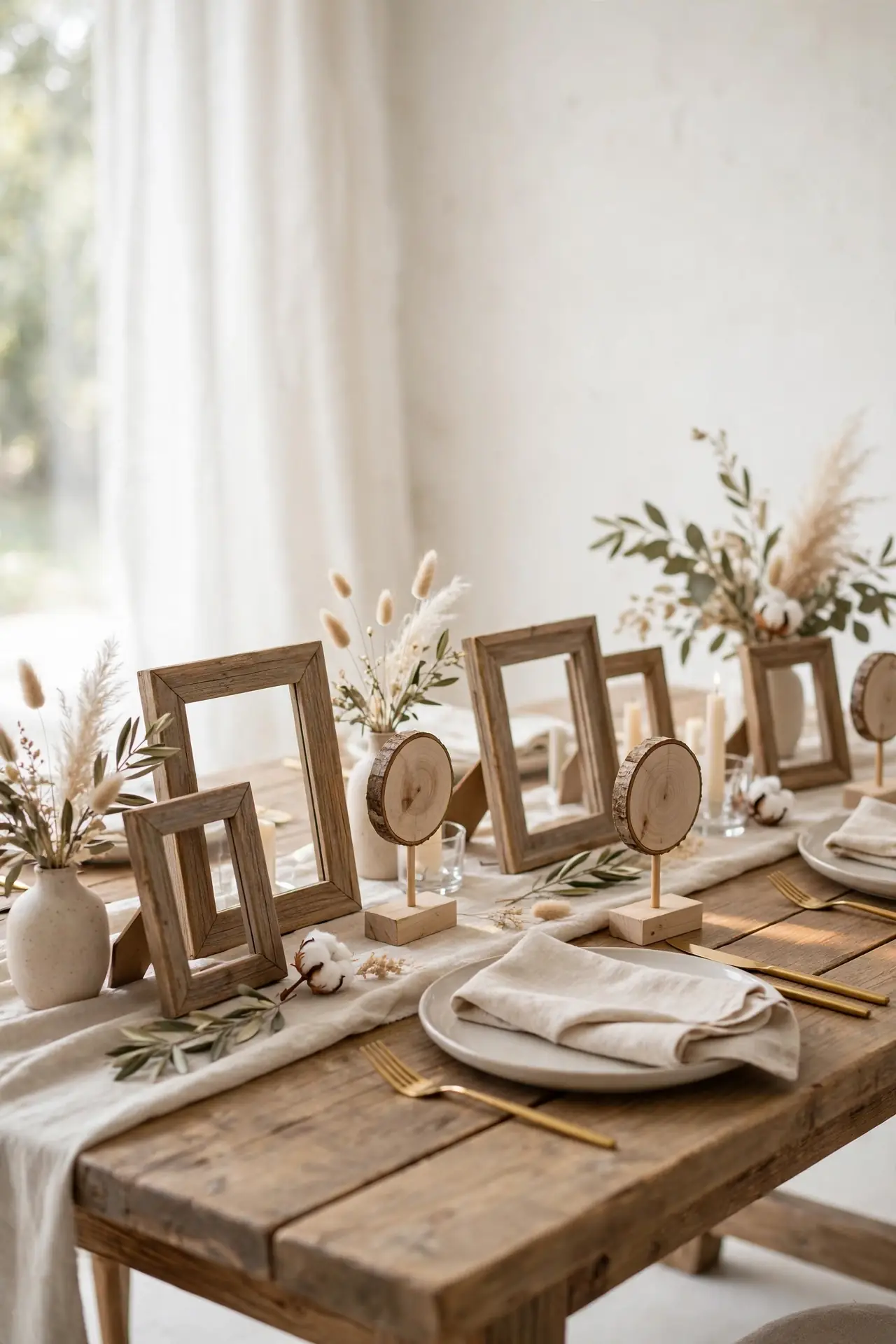 Rustic Table Numbers