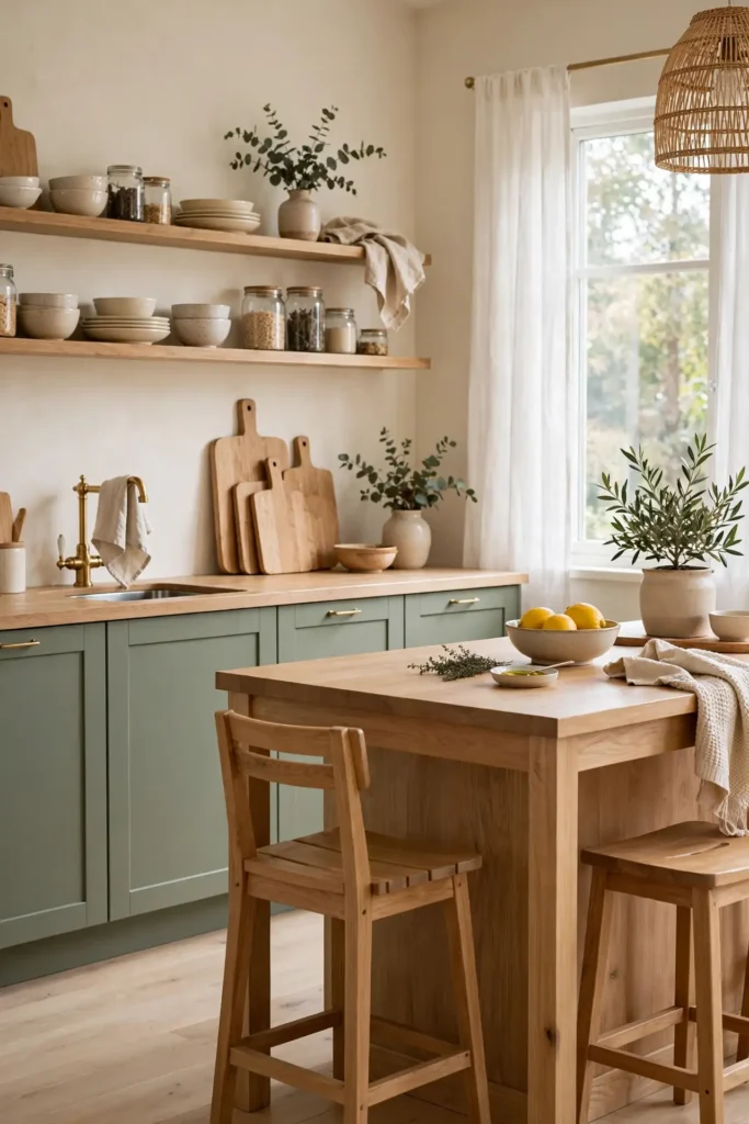Natural Wood Accents